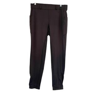 Ovation Aerowick Riding Tight Breeches Equestrian Pants Full Seat Black Sz 1X 34